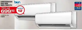 Bricofer Bion Condizionatore Dual 9000+12000 BTU offerta