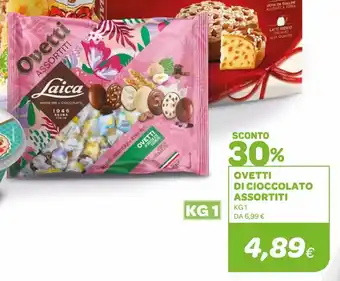 Ovetti di Cioccolato Assortiti kg 1