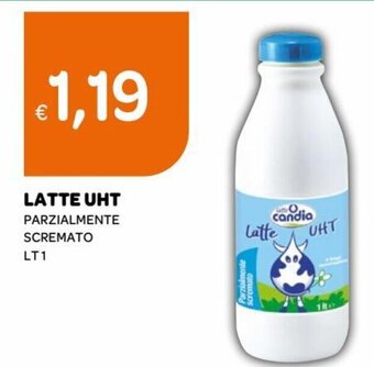 Ekom Latte UHT Parzialmente Scremato lt 1 offerta