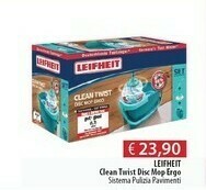 Acqua & Sapone Leifheit Clean Twist Disc Mop Ergo offerta
