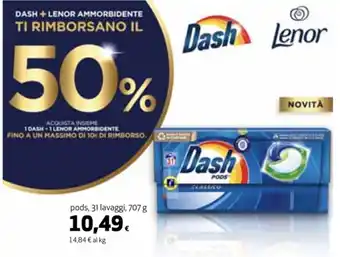 Coop Dash Ammorbidente offerta