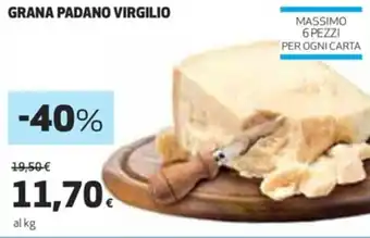 Coop Grana Padano Virgilio offerta