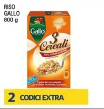 Iper Tosano Gallo Riso 800 g offerta