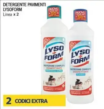Lysoform Detergente Pavimenti Linea x 2