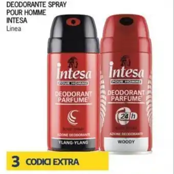 Iper Tosano Intesa Deodorante Spray Pour Homme offerta