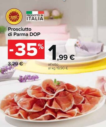 Carrefour Prosciutto di Parma DOP offerta