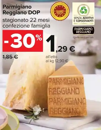 Carrefour Parmigiano Reggiano DOP offerta