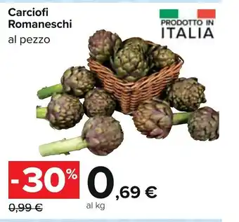 Carrefour Carciofi Romaneschi offerta