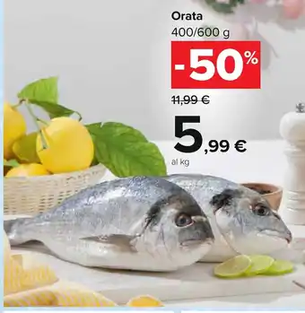 Carrefour Orata 400/500 g offerta