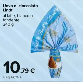 Carrefour Lindt Uovo di Cioccolato 240 g offerta