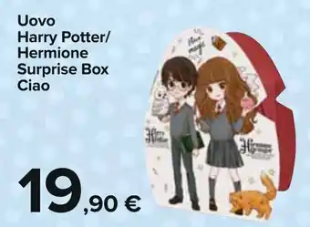 Carrefour Harry Potter/Hermione Surprise Box Ciao Uovo offerta