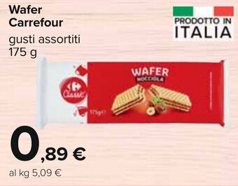 Carrefour Carrefour Wafer 175 g offerta