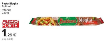 Carrefour Buitoni Pasta Sfoglia 230 g offerta