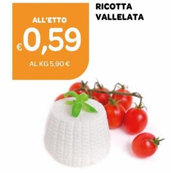 Ekom Ricotta Vallelata offerta