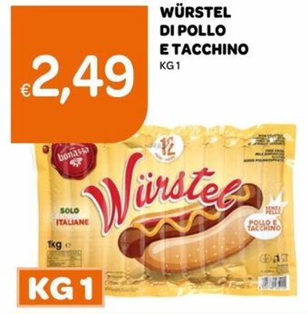 Ekom Würstel di Pollo e Tacchino kg 1 offerta