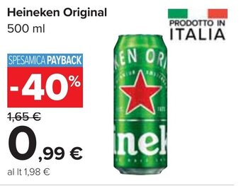 Carrefour Heineken Original 500 ml offerta