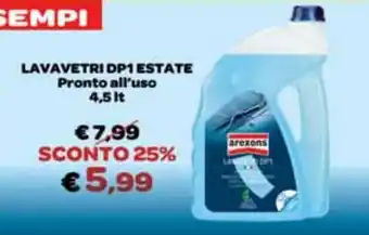Carrefour Arexons Lavavetri DP1 Estate 4,5 lt offerta