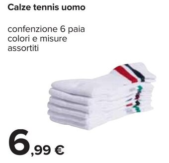 Carrefour Calze Tennis Uomo offerta
