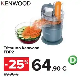 Carrefour Kenwood Tritatutto FDP2 offerta