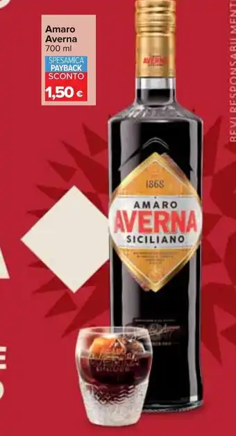 Carrefour Amaro Averna 700 ml offerta