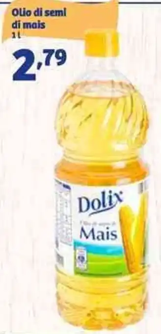 In'S Mercato Dolix Olio di Semi di Mais 1 l offerta