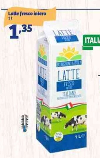 In'S Mercato Latte Fresco Intero 1 l offerta