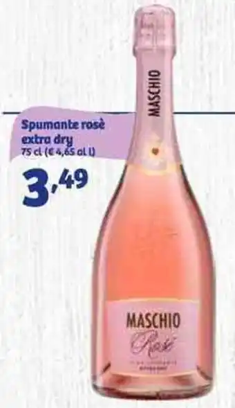 In'S Mercato Maschio Spumante Rosè Extra Dry 75 cl offerta