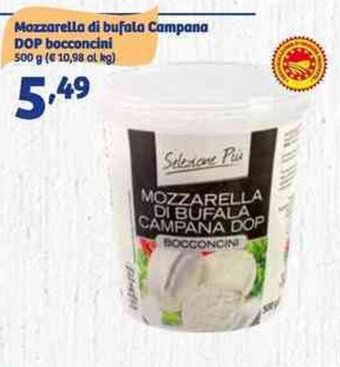 In'S Mercato Mozzarella di Bufala Campana DOP Bocconcini 500 g offerta
