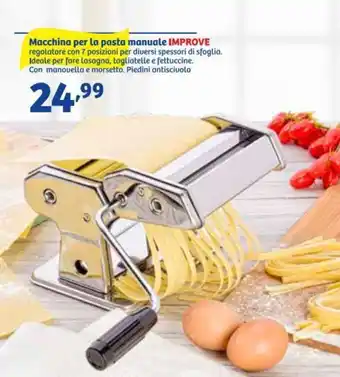 In'S Mercato Improve Macchina Per La Pasta Manuale offerta