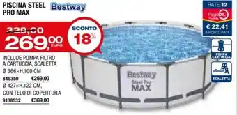 Bestway Piscina Steel Pro Max