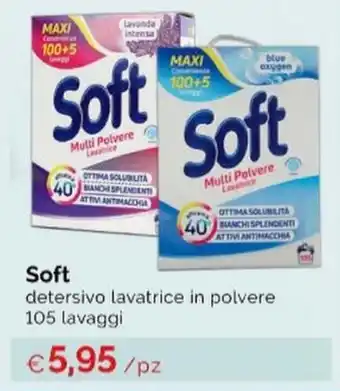 Prodet Soft Detersivo Lavatrice In Polvere 105 Lavaggi offerta