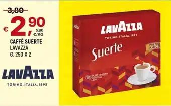 Lavazza Caffè Suerte g. 250 x 2