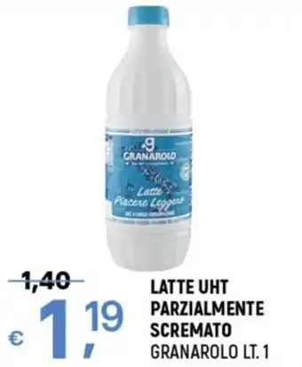 A&O Granarolo Latte UHT Parzialmente Scremato lt. 1 offerta