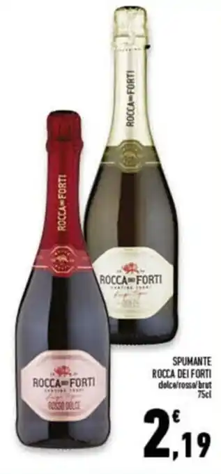 Conad Superstore Rocca Dei Forti Spumante 75 cl offerta
