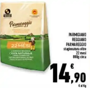 Conad Superstore Parmareggio Parmigiano reggiano 22 mesi 800g circa offerta