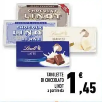 Conad Superstore Lindt Tavolette di Cioccolato offerta