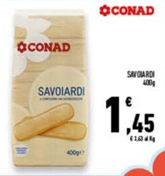 Conad Superstore Savoiardi 400 g offerta