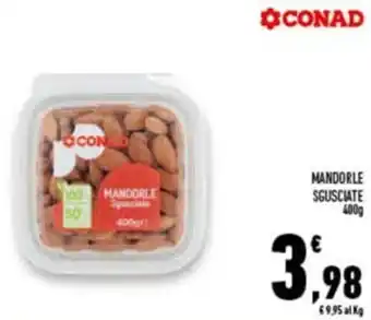 Conad Superstore Mandorle Sgusciate 400 g offerta