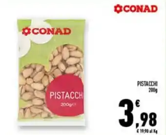 Conad Superstore Pistacchi 200 g offerta
