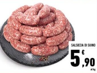 Conad Superstore Salsiccia di Suino offerta