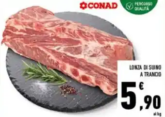 Conad Superstore Lonza Di Suino A Trancio offerta