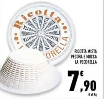 Conad Superstore La Pecorella Ricotta Mista Pecora e Mucca offerta