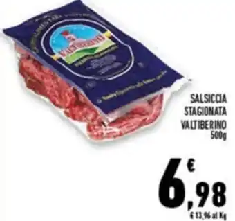 Conad Superstore Valtiberino Salsiccia Stagionata 500 g offerta