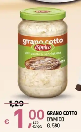 A&O D'Amico Grano Cotto g. 580 offerta