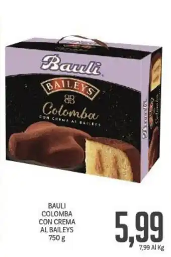 Supermercati Piccolo Bauli Colomba con Crema al Baileys 750 g offerta