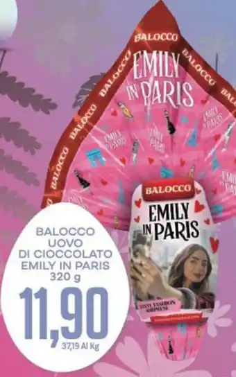Supermercati Piccolo Balocco Uovo di Cioccolato Emily in Paris 320 g offerta