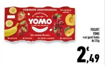 Conad Superstore Yomo Yogurt 8 x 125 g offerta