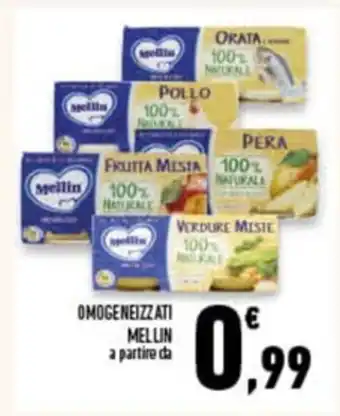 Conad Superstore Mellin Omogeneizzati offerta