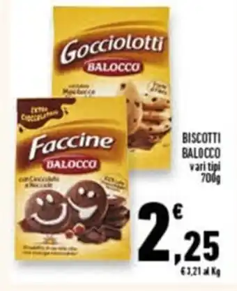 Conad Superstore Biscotti Balocco vari tipi 700g offerta