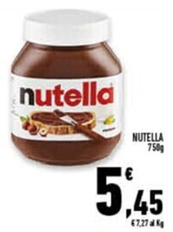 Conad Superstore Nutella 750 g offerta